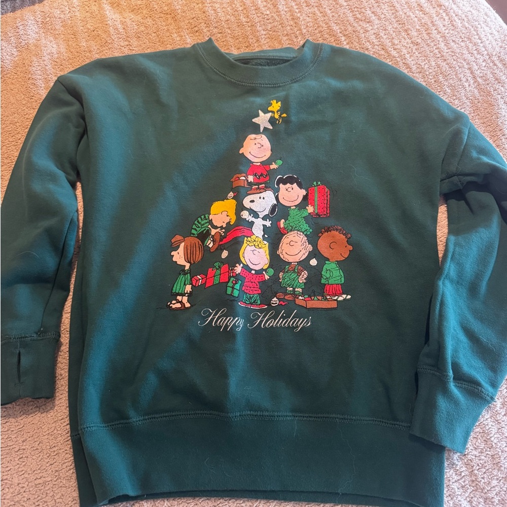 Abercrombie Kids Peanuts Holiday sweatshirt